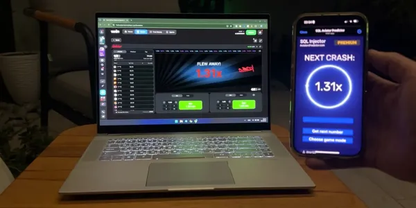 Aviator Predictor win probability results and crash chart graph